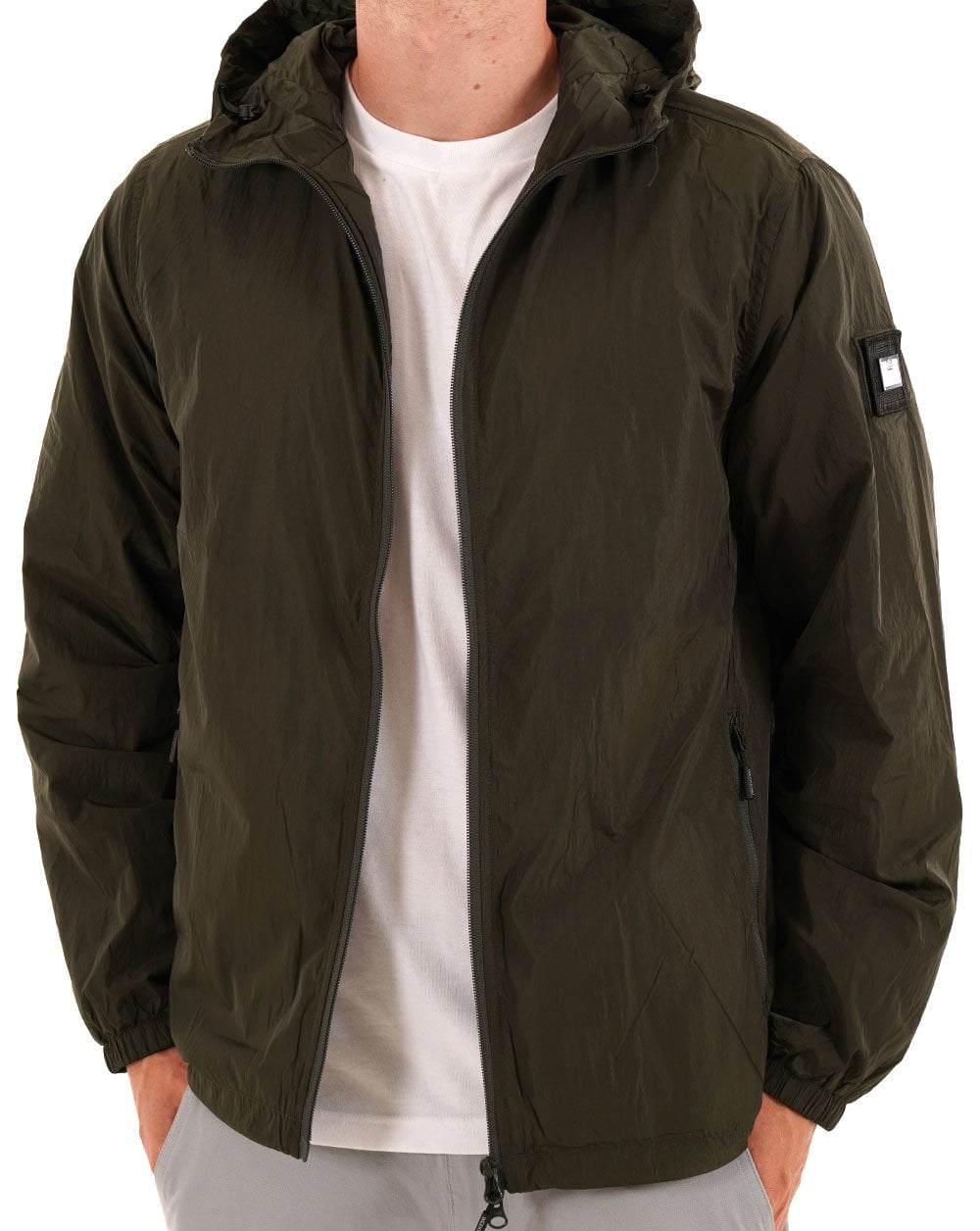 Weekend Offender Technikerjacke Dunkelgrün