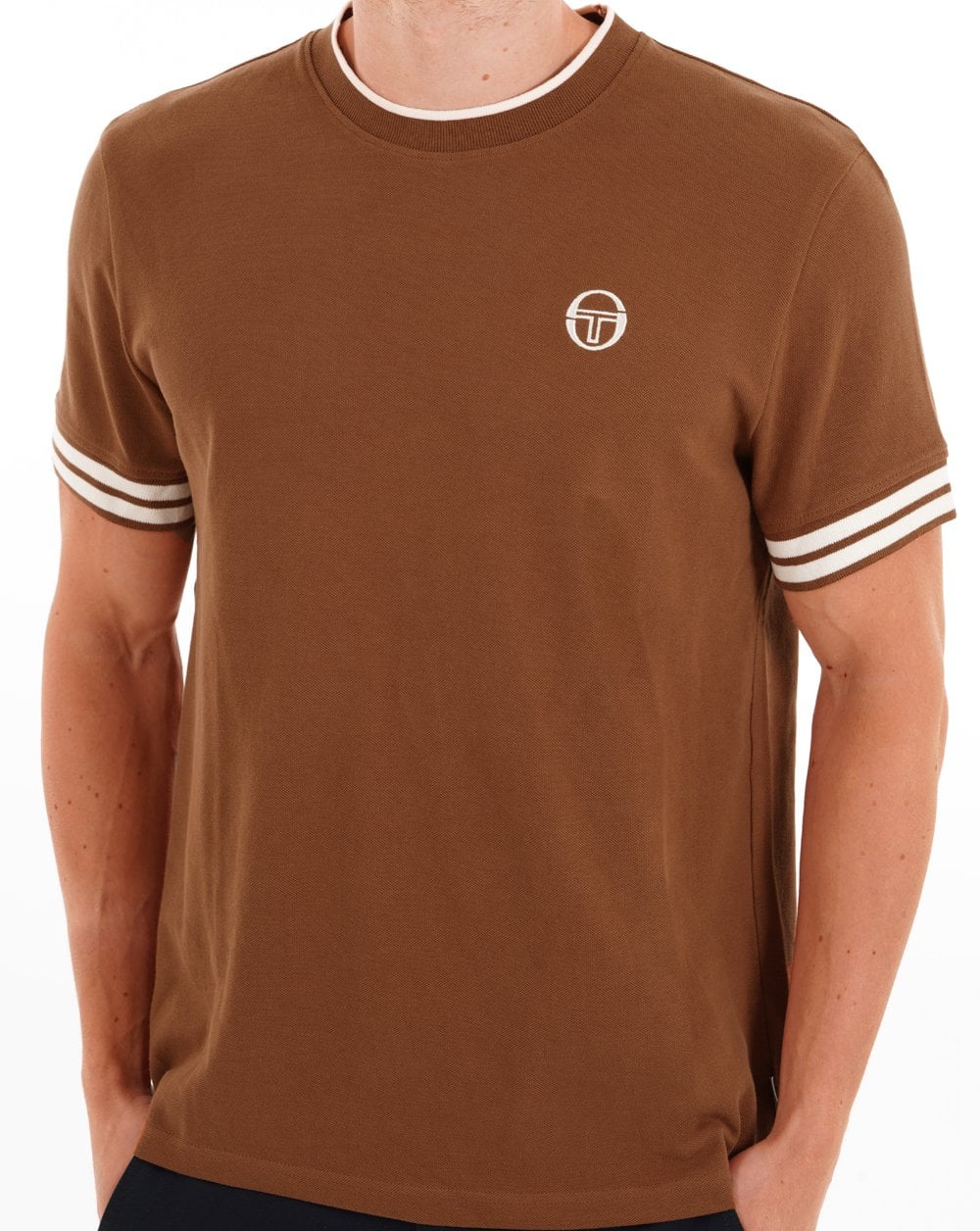 Sergio Tacchini Iceberg Pique T-Shirt Mokka