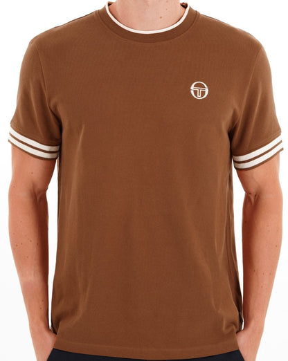 Sergio Tacchini Iceberg Pique T-Shirt Mokka
