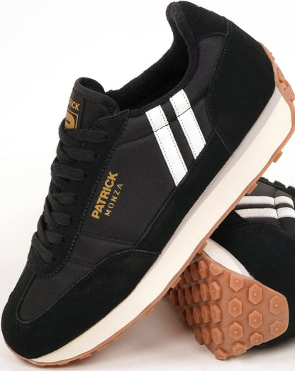 Patrick Monza Sneaker Schwarz/Weiß