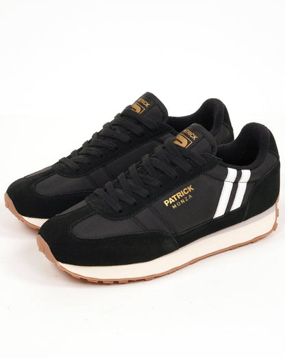 Patrick Monza Sneaker Schwarz/Weiß