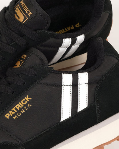 Patrick Monza Sneaker Schwarz/Weiß