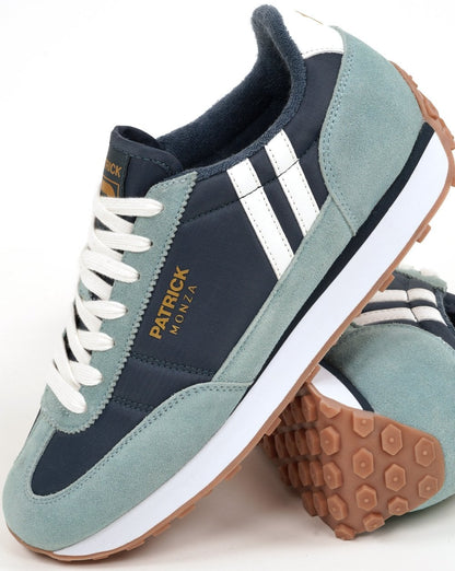 Patrick Monza Sneaker Kontrastblau/Weiß