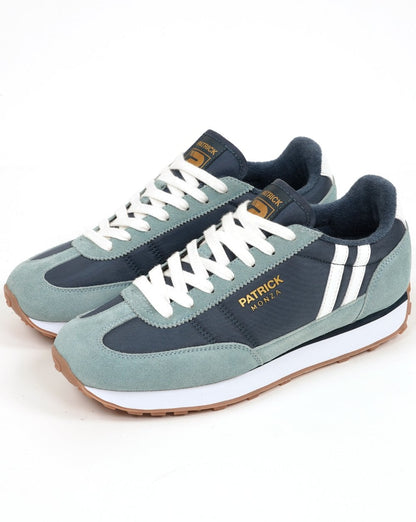 Patrick Monza Sneaker Kontrastblau/Weiß