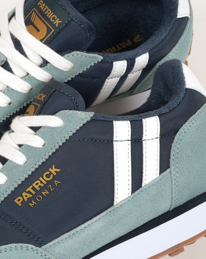 Patrick Monza Sneaker Kontrastblau/Weiß