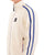 Trojan Contrast Zip Track Top Ecru/Blue