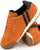 Patrick Dijon Trainers Orange/Black