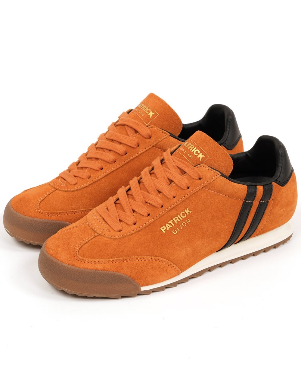 Patrick Dijon Sneaker Orange/Schwarz