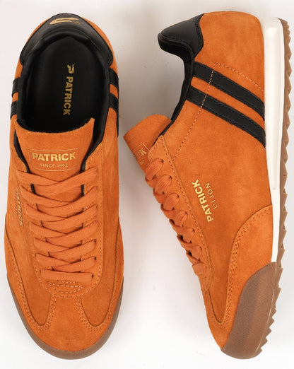 Patrick Dijon Sneaker Orange/Schwarz