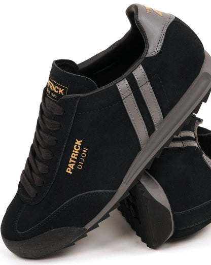 Patrick Dijon Sneaker Schwarz/Anthrazit