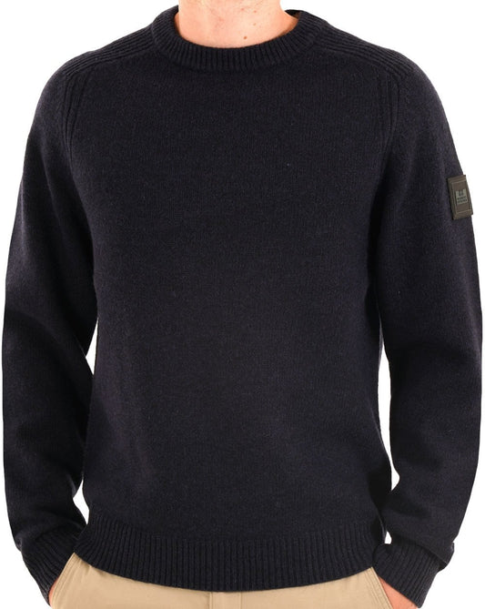 Weekend Offender Zagreb Crew Knit Navy