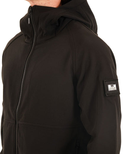 Weekend Offender Stipe Softshelljacke Schwarz