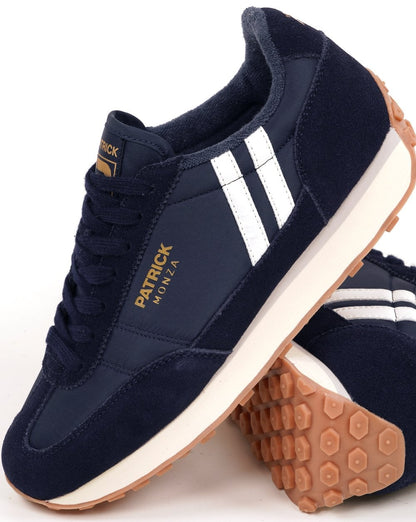 Patrick Monza Sneaker, Marineblau/Weiß 