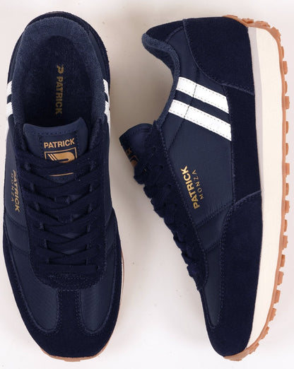 Patrick Monza Sneaker, Marineblau/Weiß 