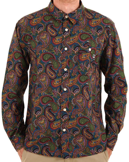 Pretty Green House – Paisley-Hemd, mehrfarbig