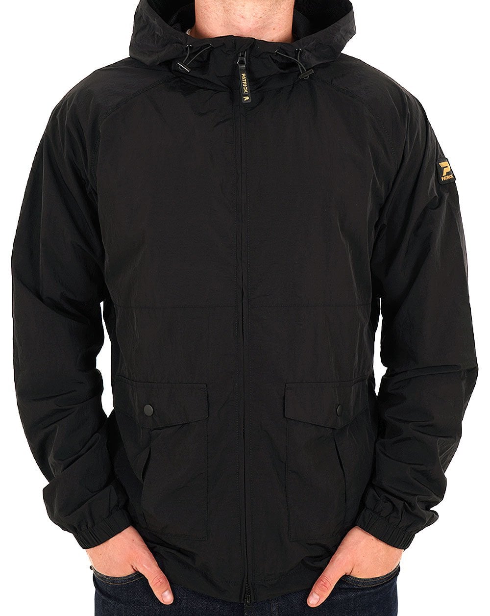Patrick Chapman Shelljacke Schwarz