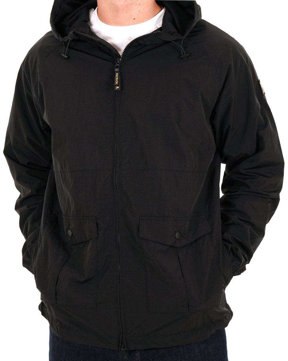 Patrick Chapman Shelljacke Schwarz
