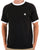 Pretty Green Boston Ringer Tee Black