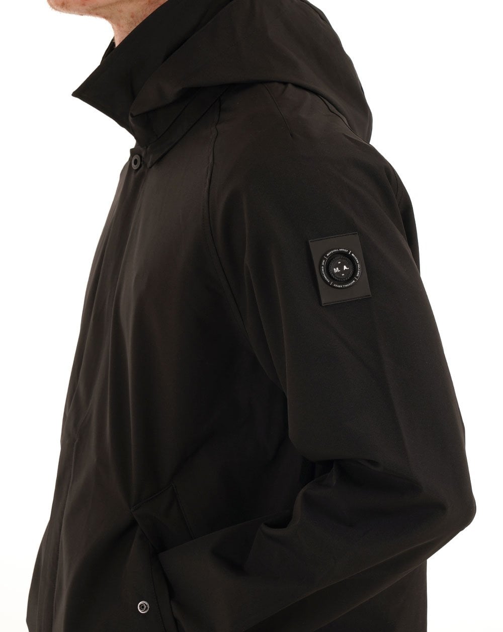 Marshall Artist Brunswick Trenchcoat Schwarz