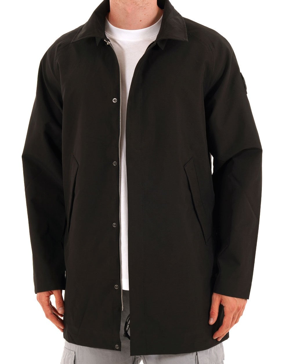 Marshall Artist Brunswick Trenchcoat Schwarz