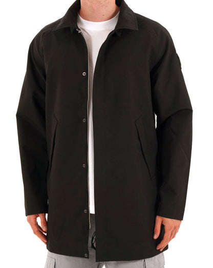 Marshall Artist Brunswick Trenchcoat Schwarz