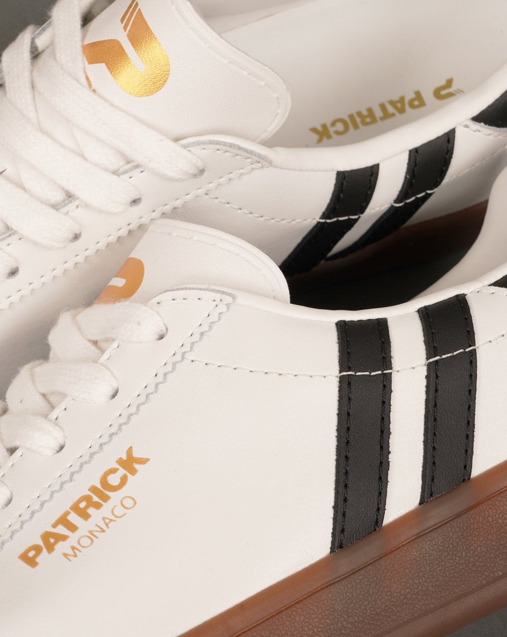 Patrick Monaco Sneaker Weiß Schwarz
