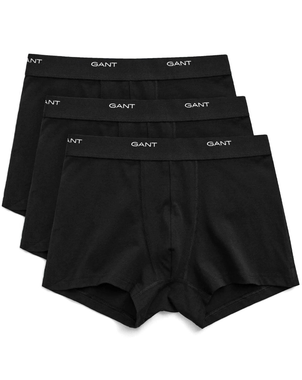 Gant 3 Pack Core Trunks Black