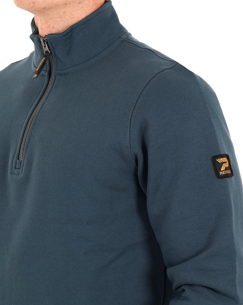 Patrick Harlem 1/4 Zip Sweatshirt Dunkelblau
