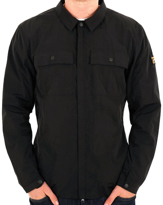 Patrick Jackson Overshirt Schwarz