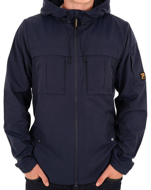 Patrick William Kapuzenjacke Marineblau
