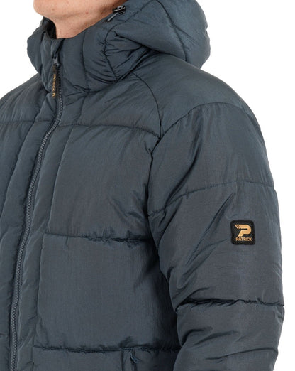 Patrick Noah Steppjacke Dunkelblau