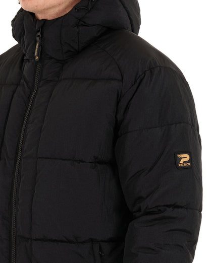 Patrick Noah Steppjacke Schwarz