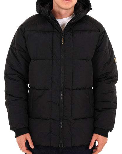 Patrick Noah Steppjacke Schwarz
