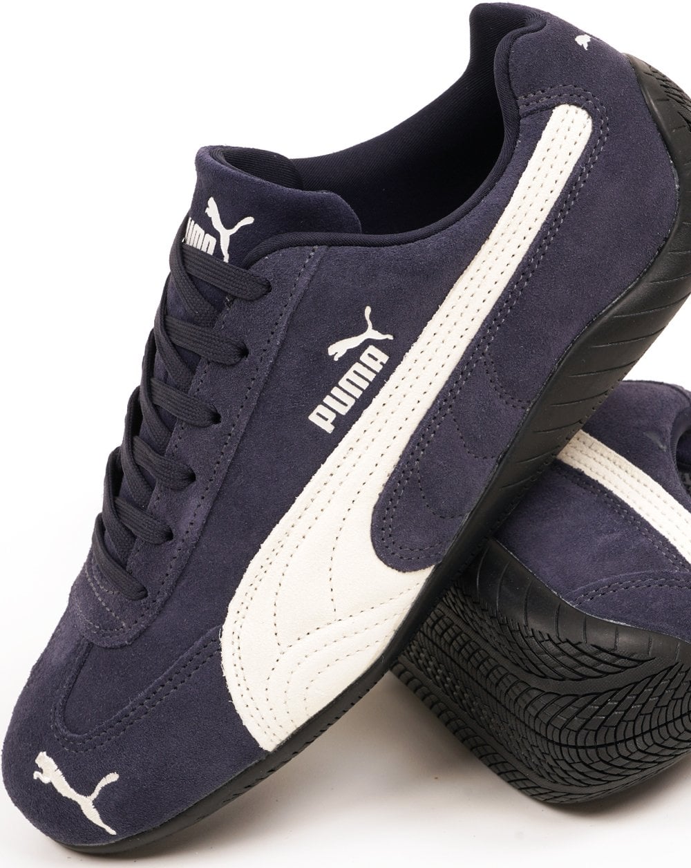 Puma Speedcat OG Turnschuhe Marine/Weiß