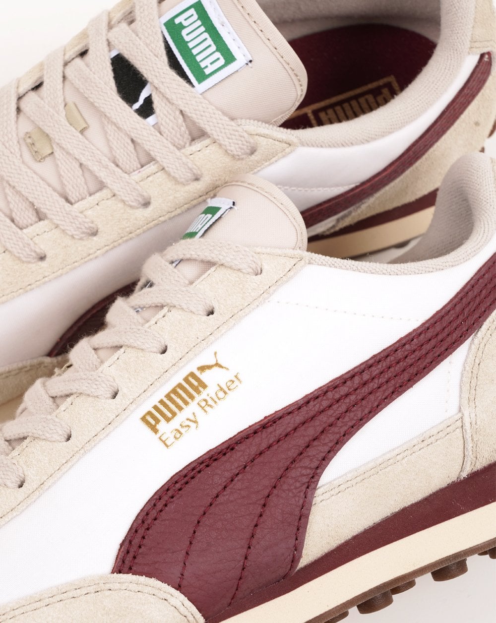 Puma Easy Rider Vintage Sneakers Weiß/Burgund