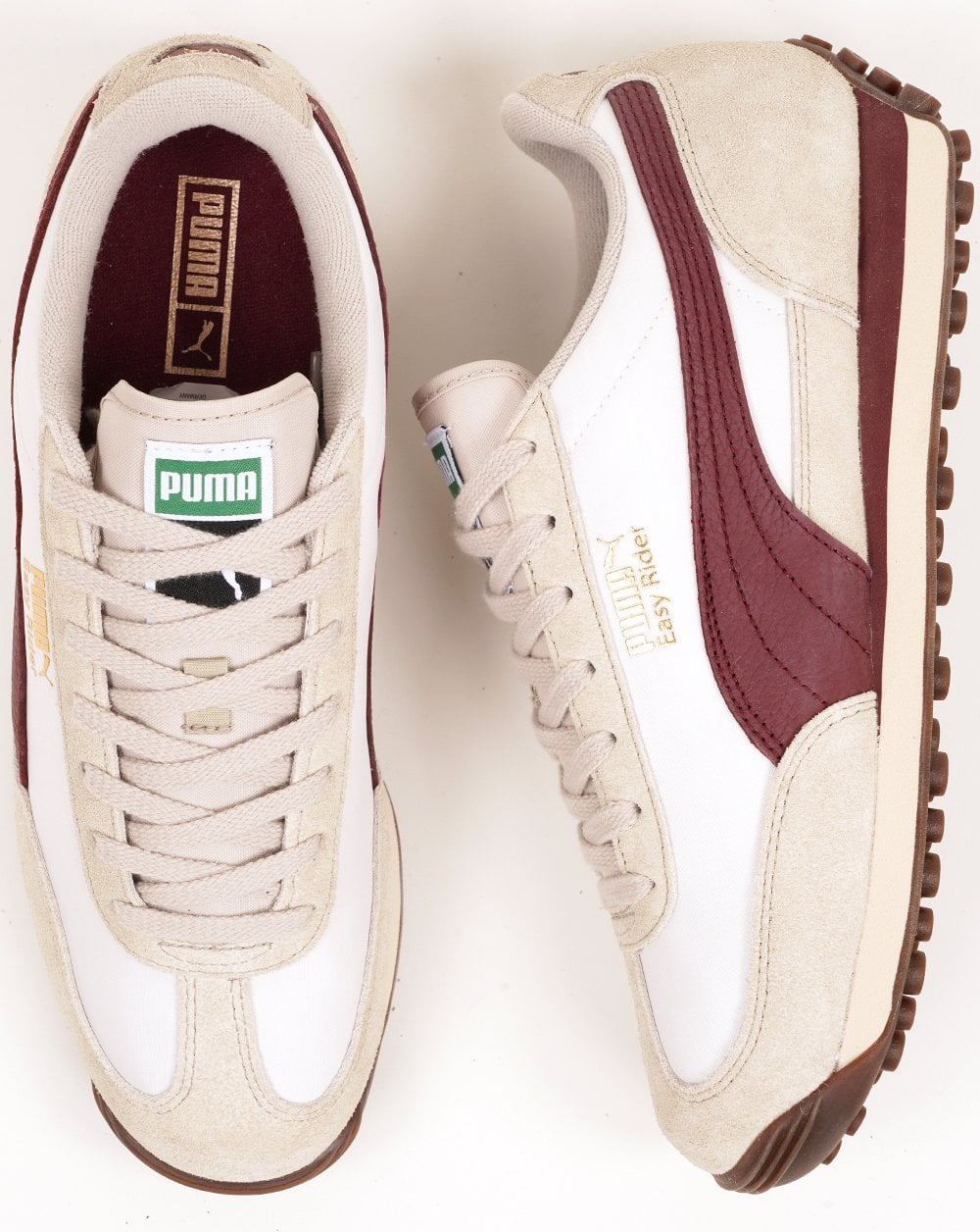 Puma Easy Rider Vintage Sneakers Weiß/Burgund