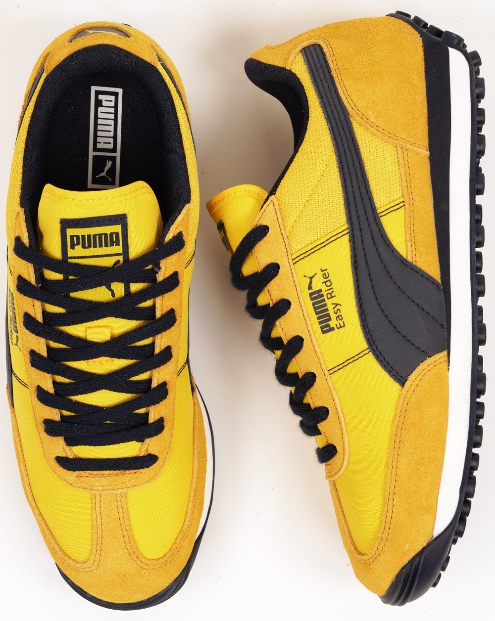 Puma Easy Rider Sneaker Gelb Dunkelblau