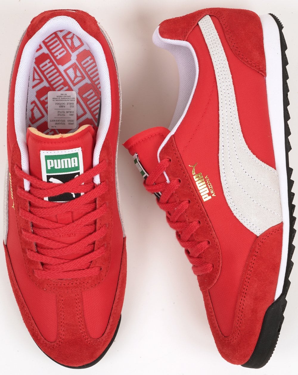 Puma Arizona Sneaker Rot/Weiß