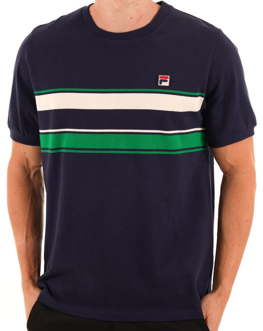 Fila Vintage Fila Vintage Iggy T-Shirt Marineblau