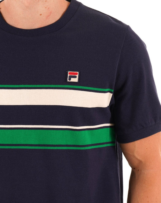 Fila Vintage Fila Vintage Iggy T-Shirt Marineblau