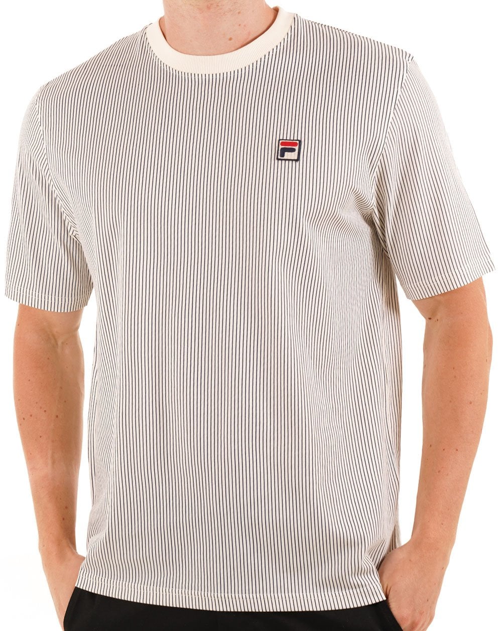 Fila Vintage Nilo T-Shirt Gardenia/Navy