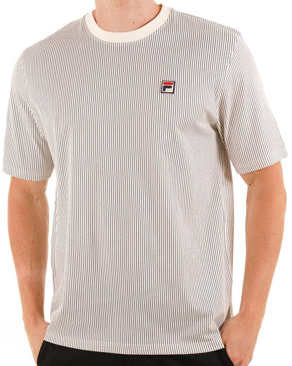 Fila Vintage Nilo T-Shirt Gardenia/Navy