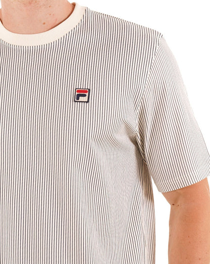 Fila Vintage Nilo T-Shirt Gardenia/Navy