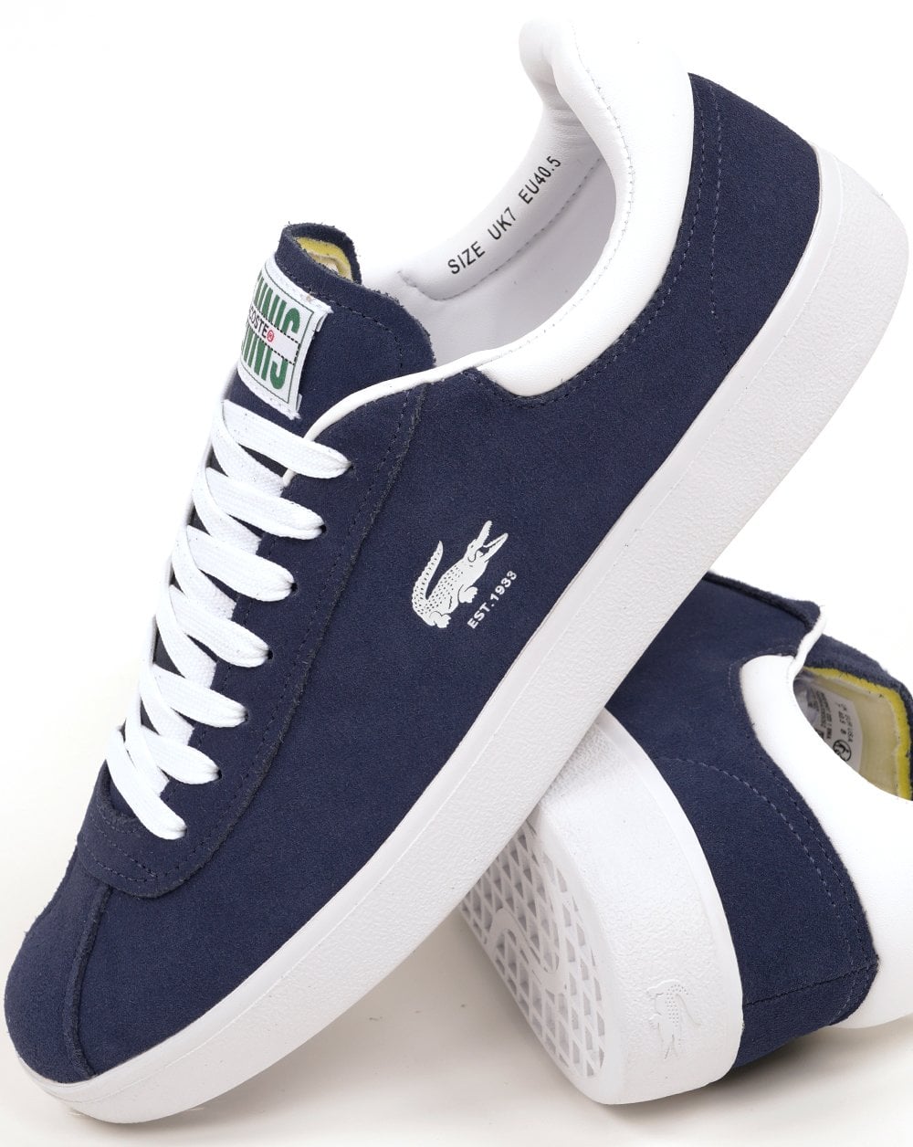 Lacoste Baseshot Sneaker, Marineblau/Weiß