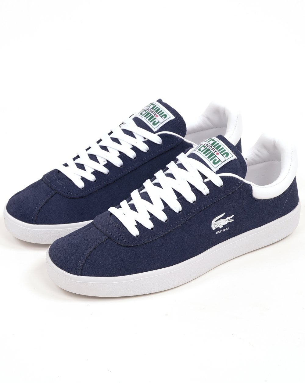 Lacoste Baseshot Sneaker, Marineblau/Weiß