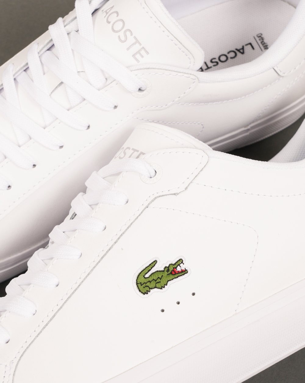 Lacoste Powercourt Sneaker Weiß/Weiß