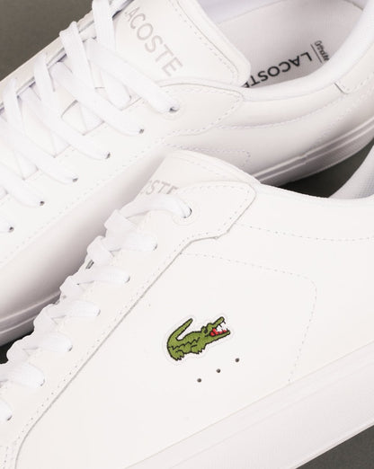 Lacoste Powercourt Sneaker Weiß/Weiß