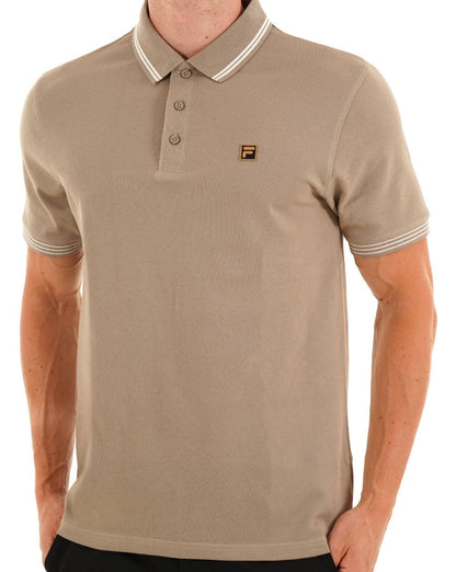 Fila Gold Soren Polohemd Vintage Khaki