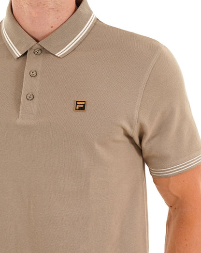 Fila Gold Soren Polohemd Vintage Khaki