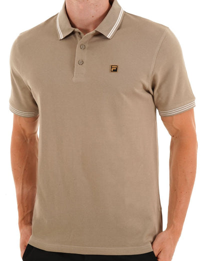 Fila Gold Soren Polohemd Vintage Khaki